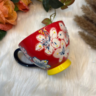 Japanese Retro Hand-painted Ceramic Mug