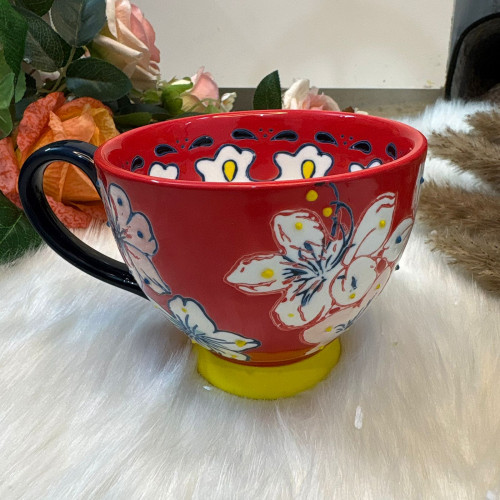 Japanese Retro Hand-painted Ceramic Mug