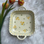 French Pastoral Style Ceramic Square