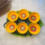 Sunflower Ceramic Tea Cup and Saucer Set