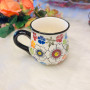 Hand-Painted Vintage Ceramic Mug