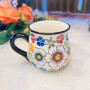 Hand-Painted Vintage Ceramic Mug