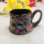 Volcano Monet Garden Flower Ceramic Mug
