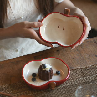 Ins Style Apple Dessert Plate