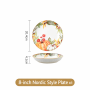 Nordic Pumpkin Ceramic Plate 