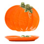 Pumpkin Ceramic Dinner Plate - 11-inch